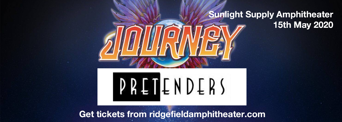 Journey & The Pretenders at Sunlight Supply Amphitheater tickets Journey & The Pretenders at Sunlight Supply Amphitheater