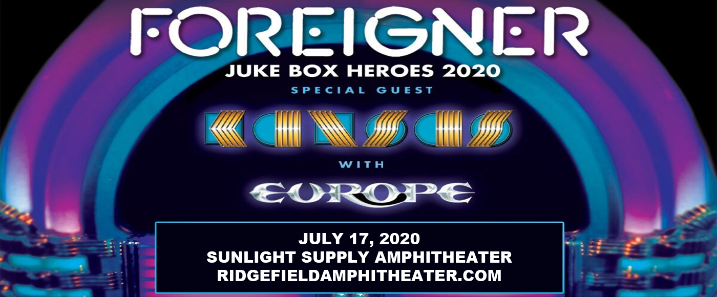 Foreigner, Kansas & Europe at Sunlight Supply Amphitheater tickets Foreigner, Kansas & Europe at Sunlight Supply Amphitheater