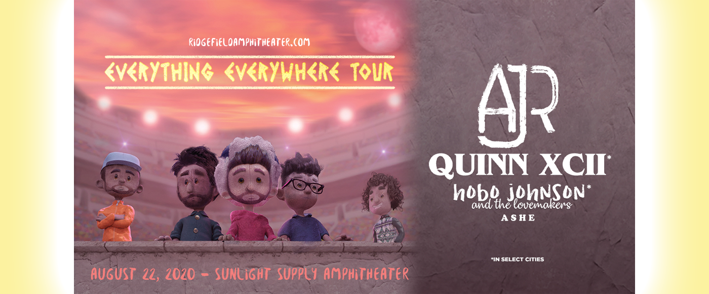 AJR, Quinn XCII & Hobo Johnson and The Lovemakers [CANCELLED] at Sunlight Supply Amphitheater