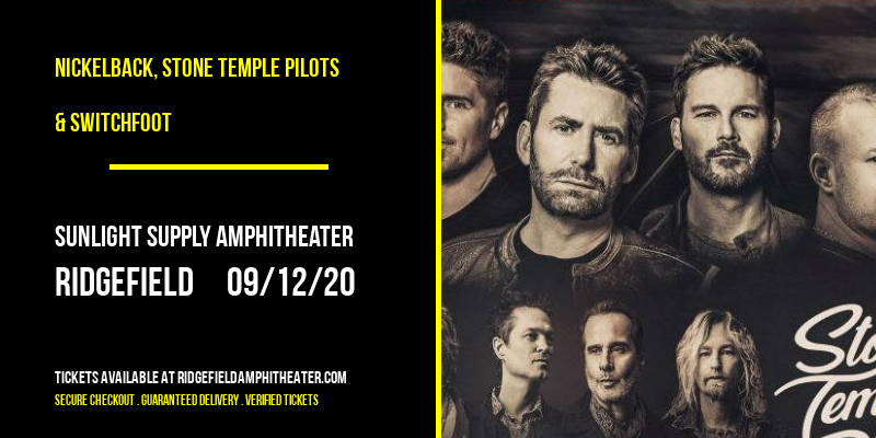 Nickelback, Stone Temple Pilots & Switchfoot [CANCELLED] at Sunlight Supply Amphitheater