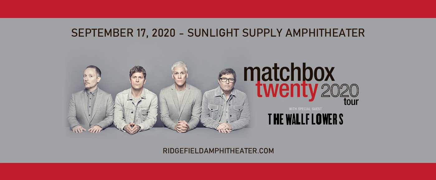 Matchbox Twenty & The Wallflowers at Sunlight Supply Amphitheater tickets Matchbox Twenty & The Wallflowers at Sunlight Supply Amphitheater