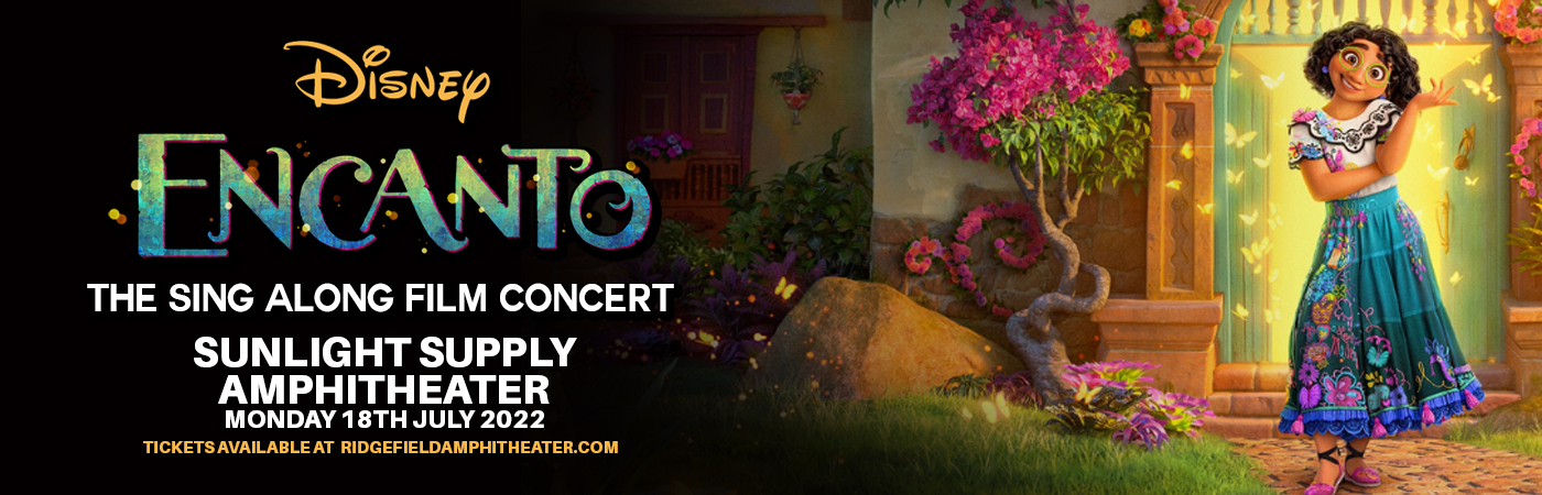 Encanto: The Sing Along Film Concert at Sunlight Supply Amphitheater tickets Encanto: The Sing Along Film Concert at Sunlight Supply Amphitheater