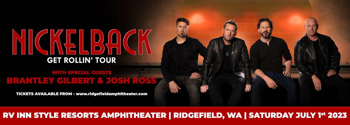 Nickelback, Brantley Gilbert & Josh Ross at Sunlight Supply Amphitheater