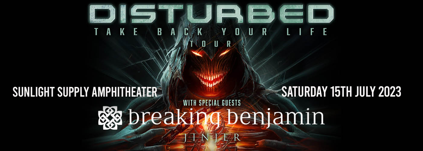 Disturbed, Breaking Benjamin & Jinjer at Sunlight Supply Amphitheater