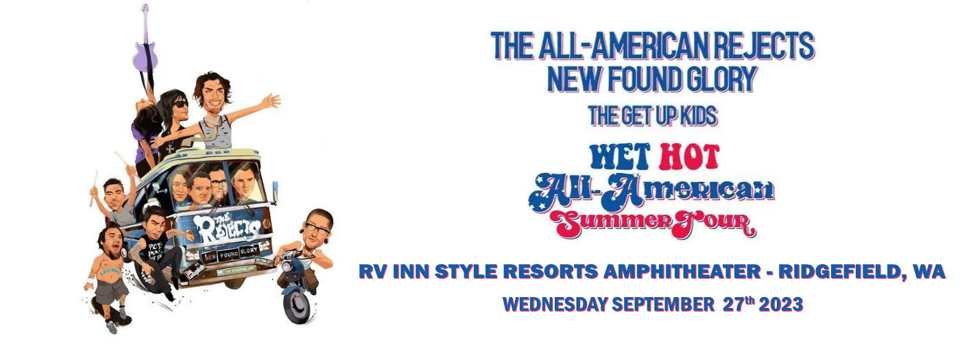 The All American Rejects, New Found Glory & The Get Up Kids at Sunlight Supply Amphitheater