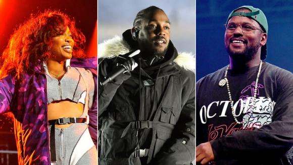 Kendrick Lamar, SZA & Schoolboy Q at Sunlight Supply Amphitheater