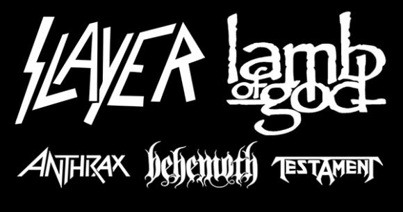 Slayer, Lamb of God & Anthrax at Sunlight Supply Amphitheater