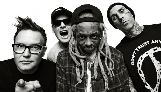 Blink 182 & Lil Wayne at Sunlight Supply Amphitheater