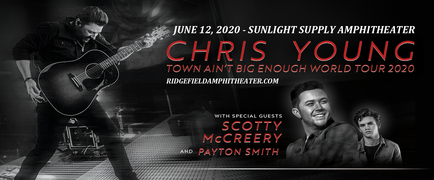 Chris Young, Scotty McCreery & Payton Smith [CANCELLED] at Sunlight Supply Amphitheater