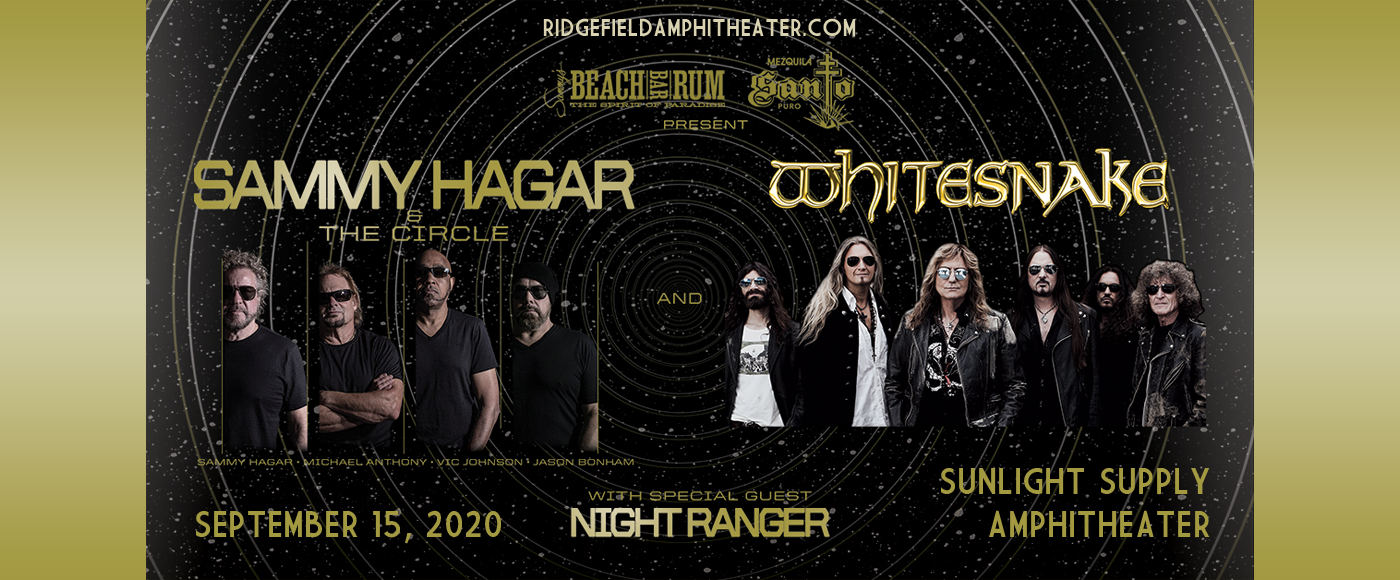 Sammy Hagar and the Circle & Whitesnake [CANCELLED] at Sunlight Supply Amphitheater