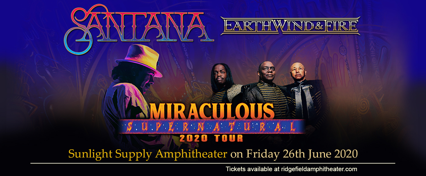 Santana & Earth, Wind and Fire at Sunlight Supply Amphitheater