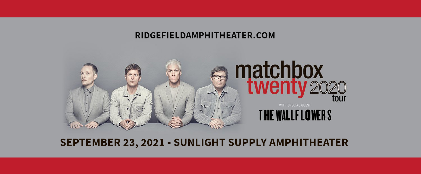 Matchbox Twenty & The Wallflowers at Sunlight Supply Amphitheater tickets Matchbox Twenty & The Wallflowers at Sunlight Supply Amphitheater