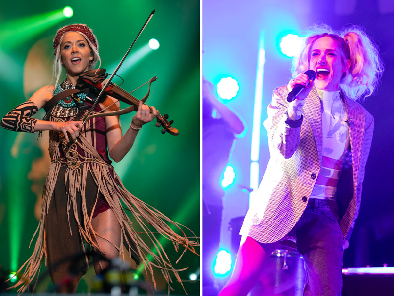 Lindsey Stirling & Walk off The Earth at Sunlight Supply Amphitheater