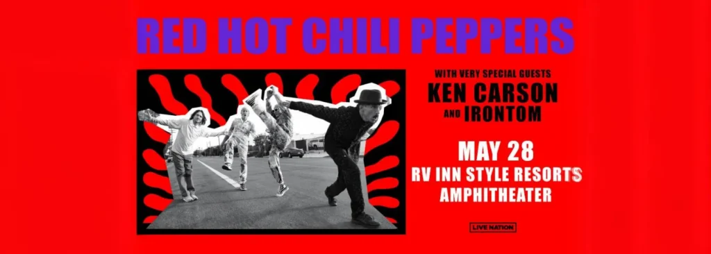 Red Hot Chili Peppers at RV Inn Style Resorts Amphitheater