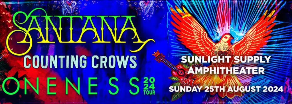 Santana & Counting Crows at RV Inn Style Resorts Amphitheater