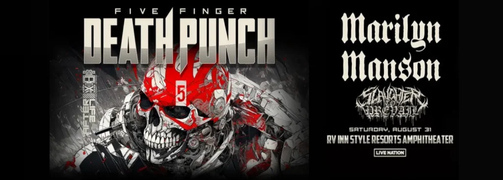 Five Finger Death Punch at RV Inn Style Resorts Amphitheater