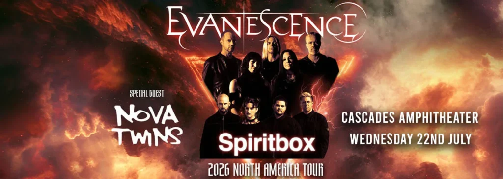 Evanescence at Cascades Amphitheater - WA