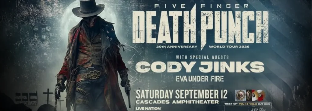 Five Finger Death Punch at Cascades Amphitheater - WA