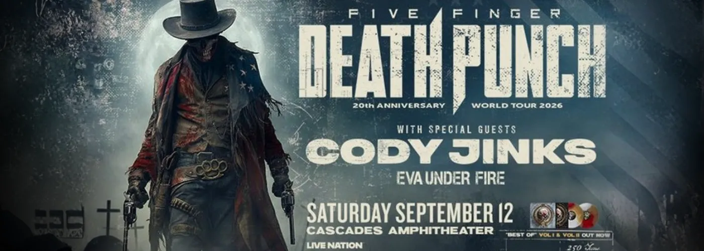 Five Finger Death Punch, Cody Jinks & Eva Under Fire
