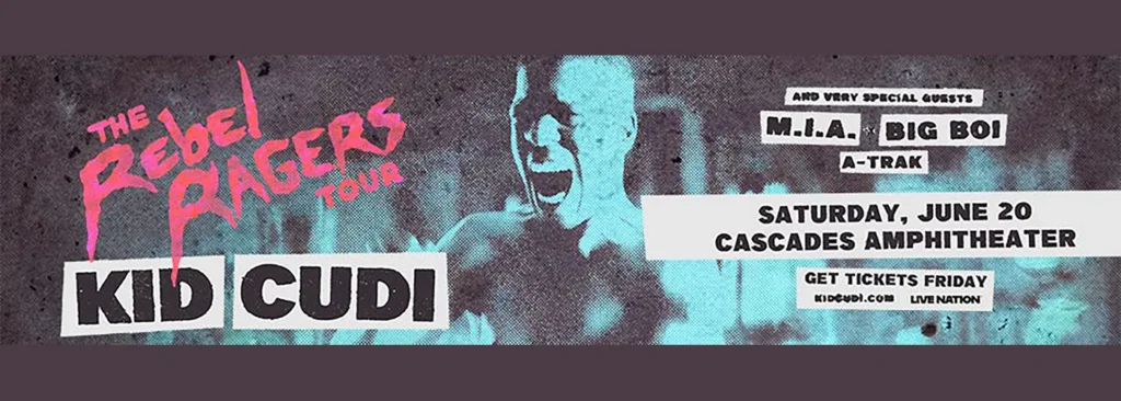 Kid Cudi at Cascades Amphitheater - WA